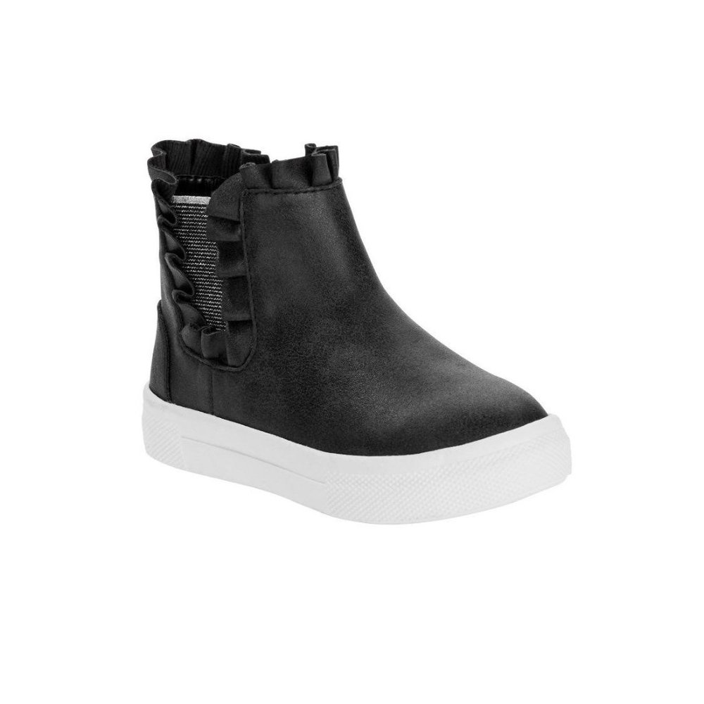 Girls size 10 Wonder Nation Casual Ruffle Sneaker